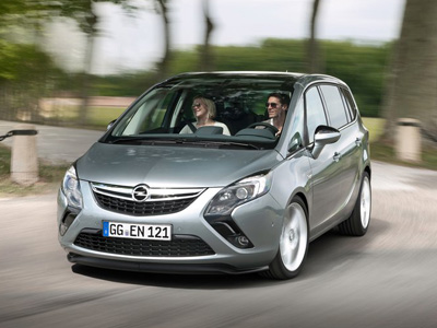 O 1,6 turbo κινητήρας των 170 ίππων και στο Opel Zafira Tourer